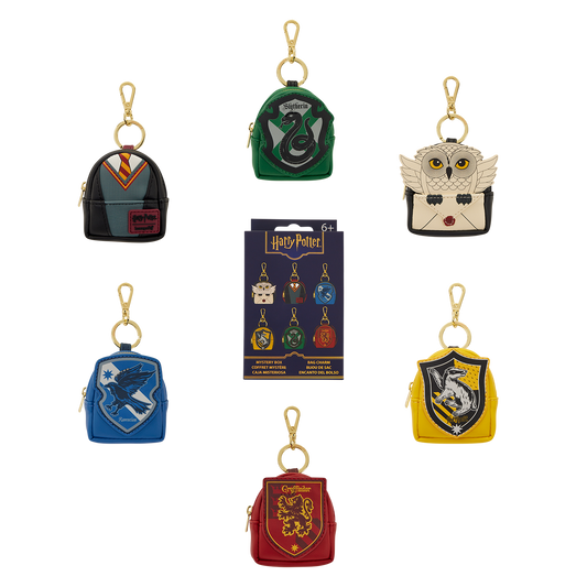 Harry Potter Hogwarts™ Mystery Mini Backpack Keychain Charm image 0