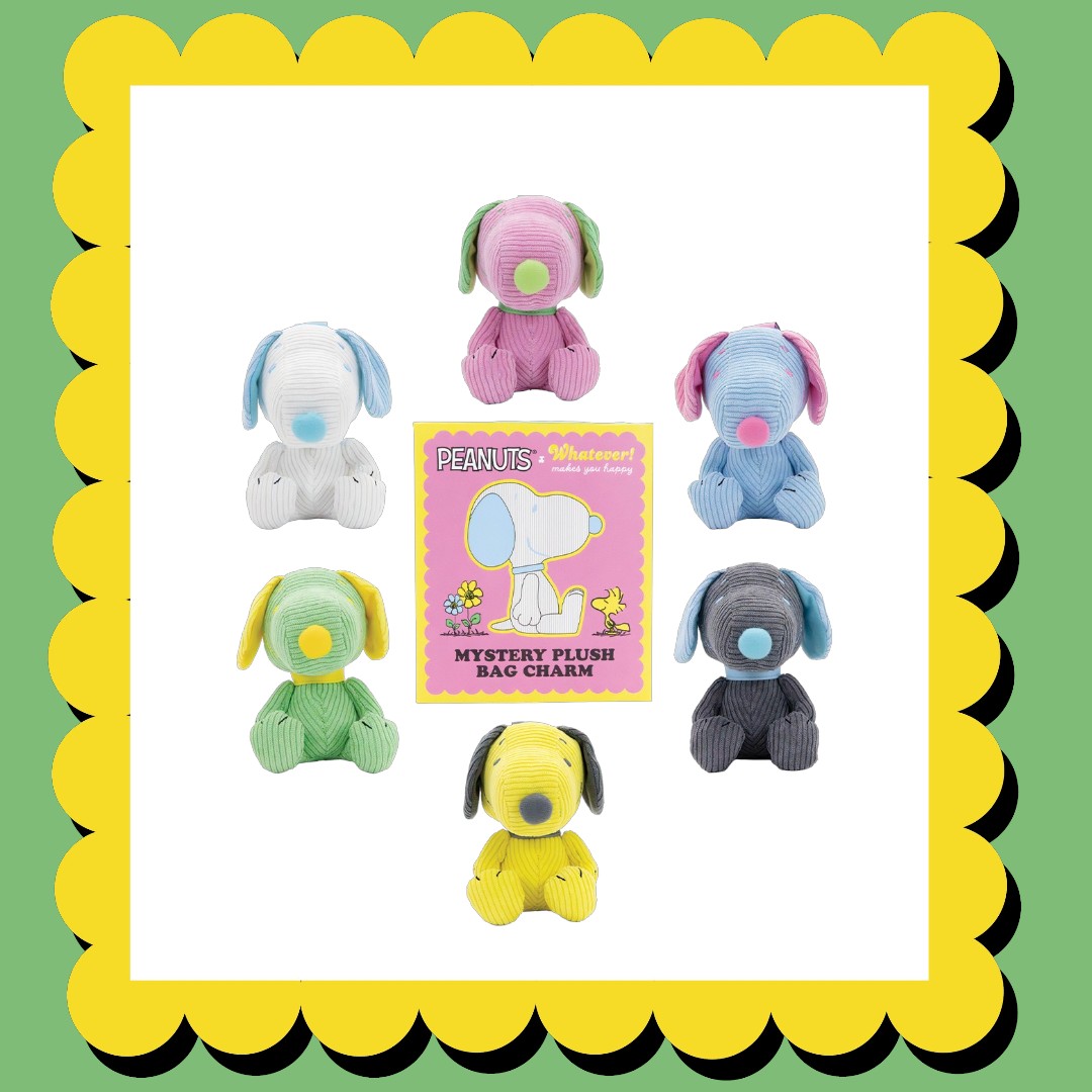 Peanuts Sherbet Spring Mystery Box Corduroy Plush Bag Charms image 0