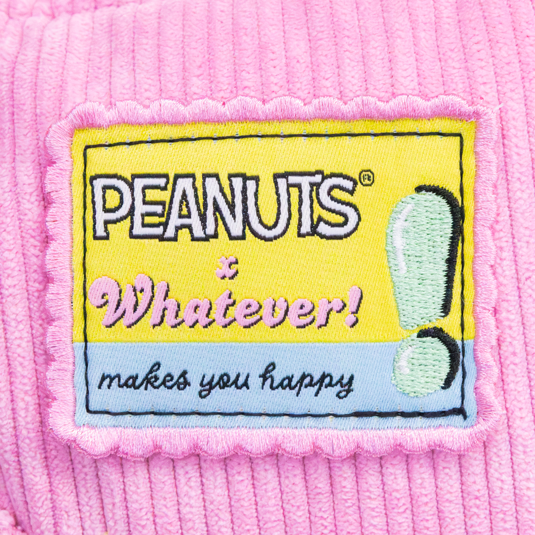 Peanuts Sherbet Spring Snoopy Figural Corduroy Crossbody Bag image 8
