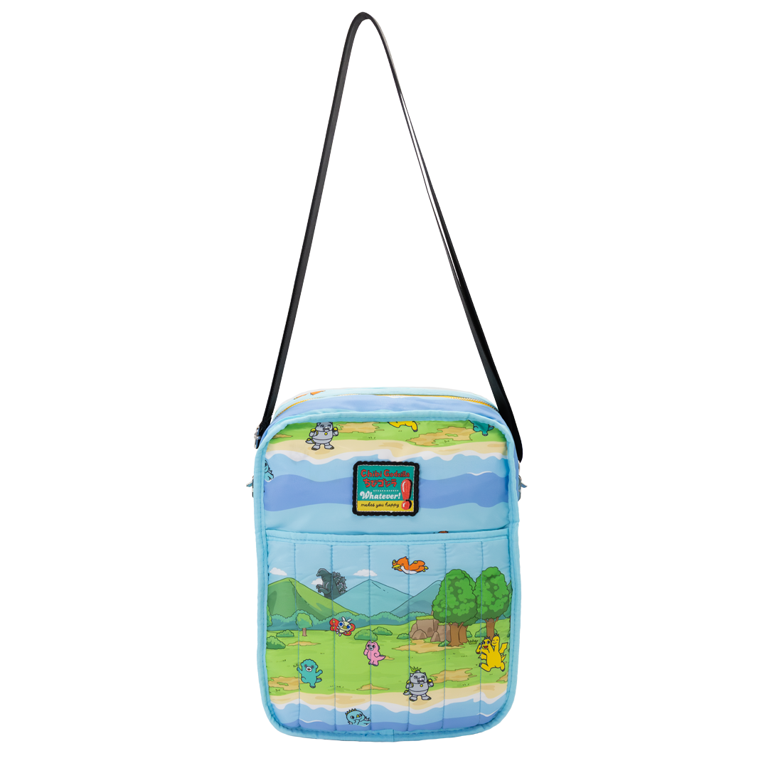Chibi Godzilla Raids Again Reversible/Convertible Crossbody Bag image 7