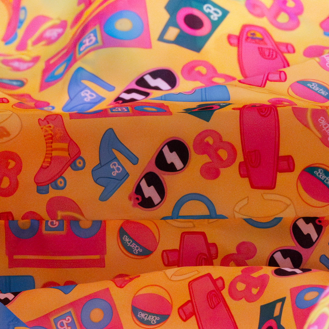 Barbie California Dreamin’ Carrying Case Puffy Tote Bag image 7