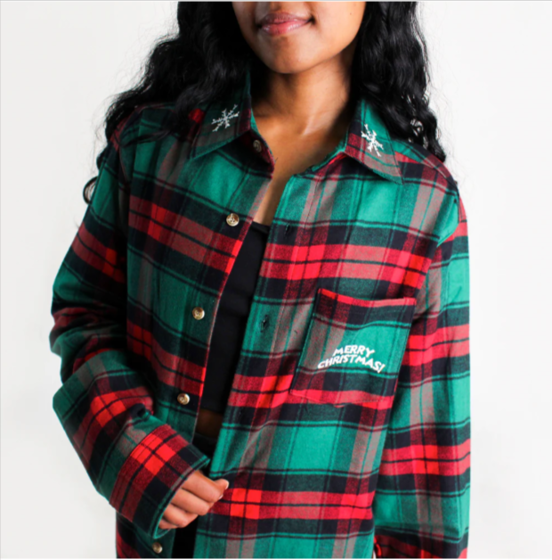 Santa Mickey Flannel image 2