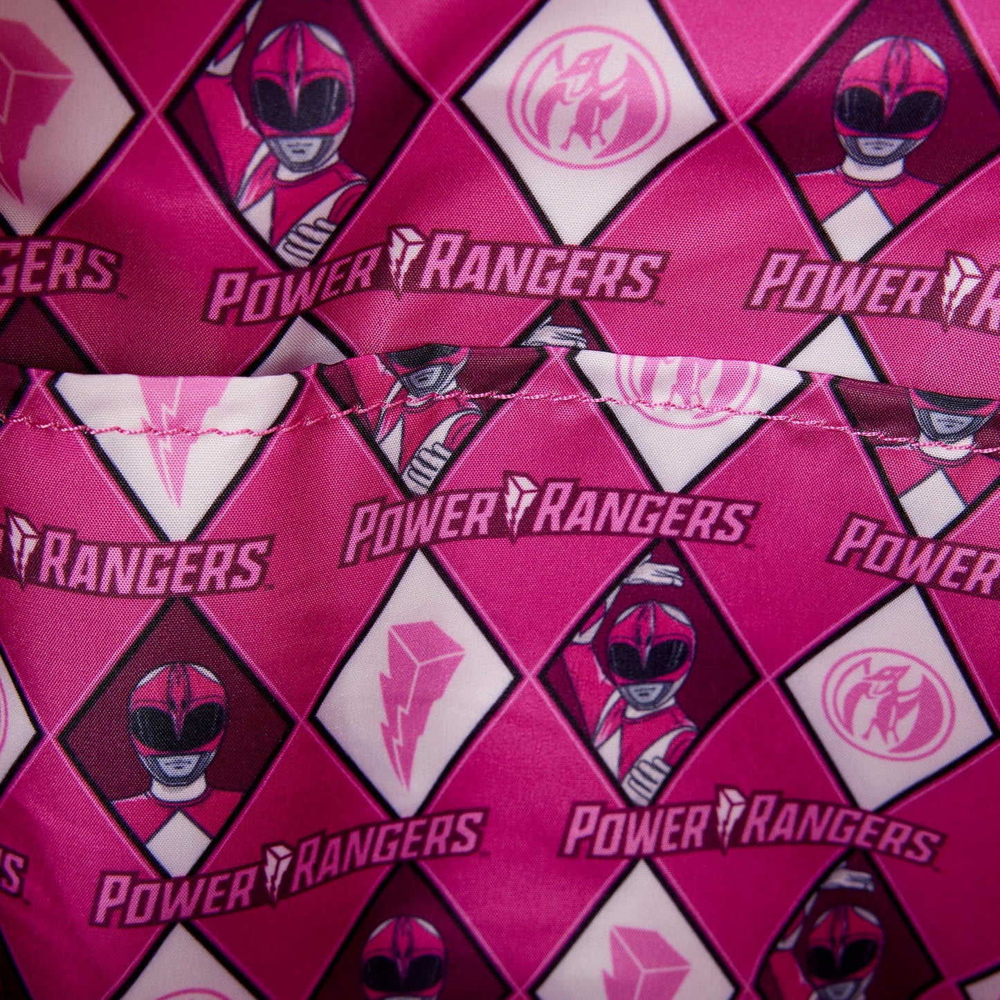 Loungefly Hasbro Power Rangers Pink Ranger Cosplay Mini Backpack image 4