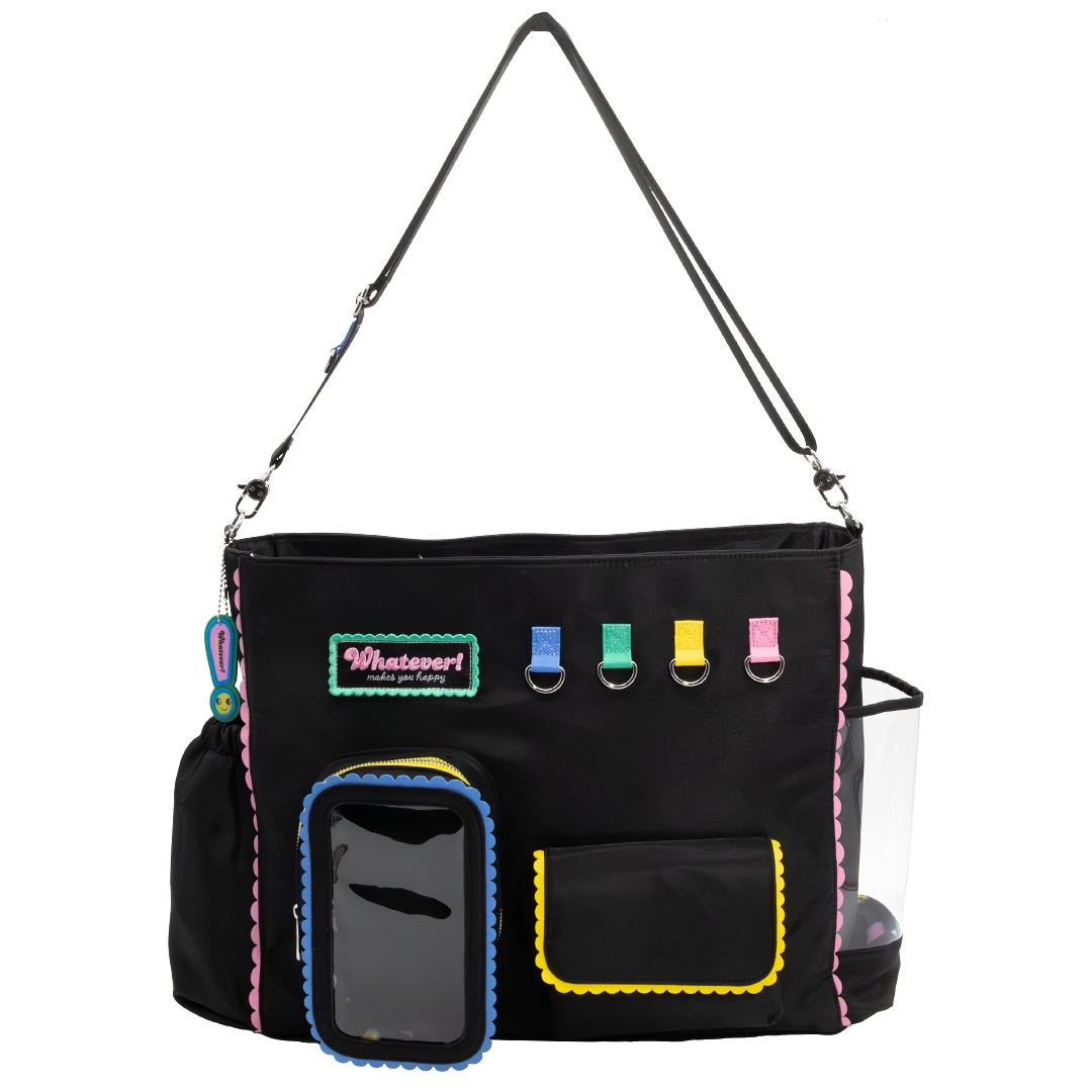 Whatever! Makes You Happy Emotional Support Trinket Tote Bag image 5