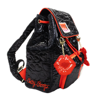 Betty Boop Quilted Heart Trinket Backpack w/ Acrylic Charms image 2
