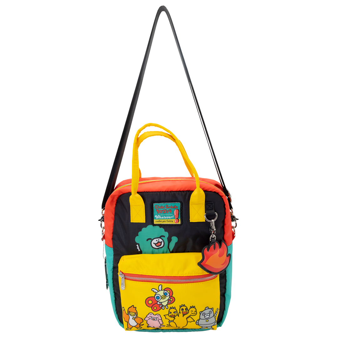 Chibi Godzilla Raids Again Reversible/Convertible Crossbody Bag image 3
