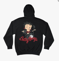 Betty Boop Biker Hoodie image 3