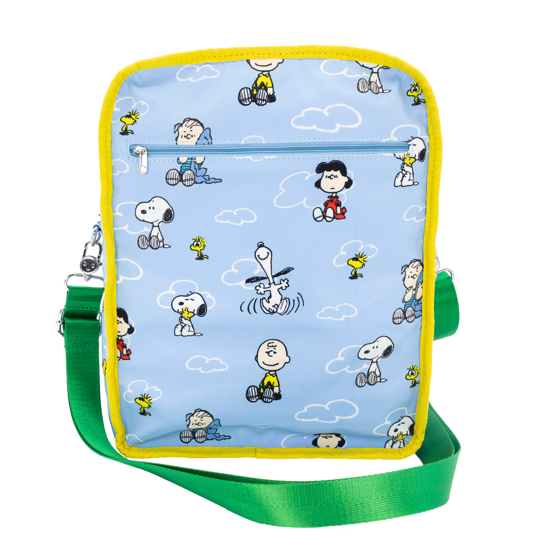 Peanuts 75th Anniversary Color Block Denim & Canvas Convertible Bag image 6