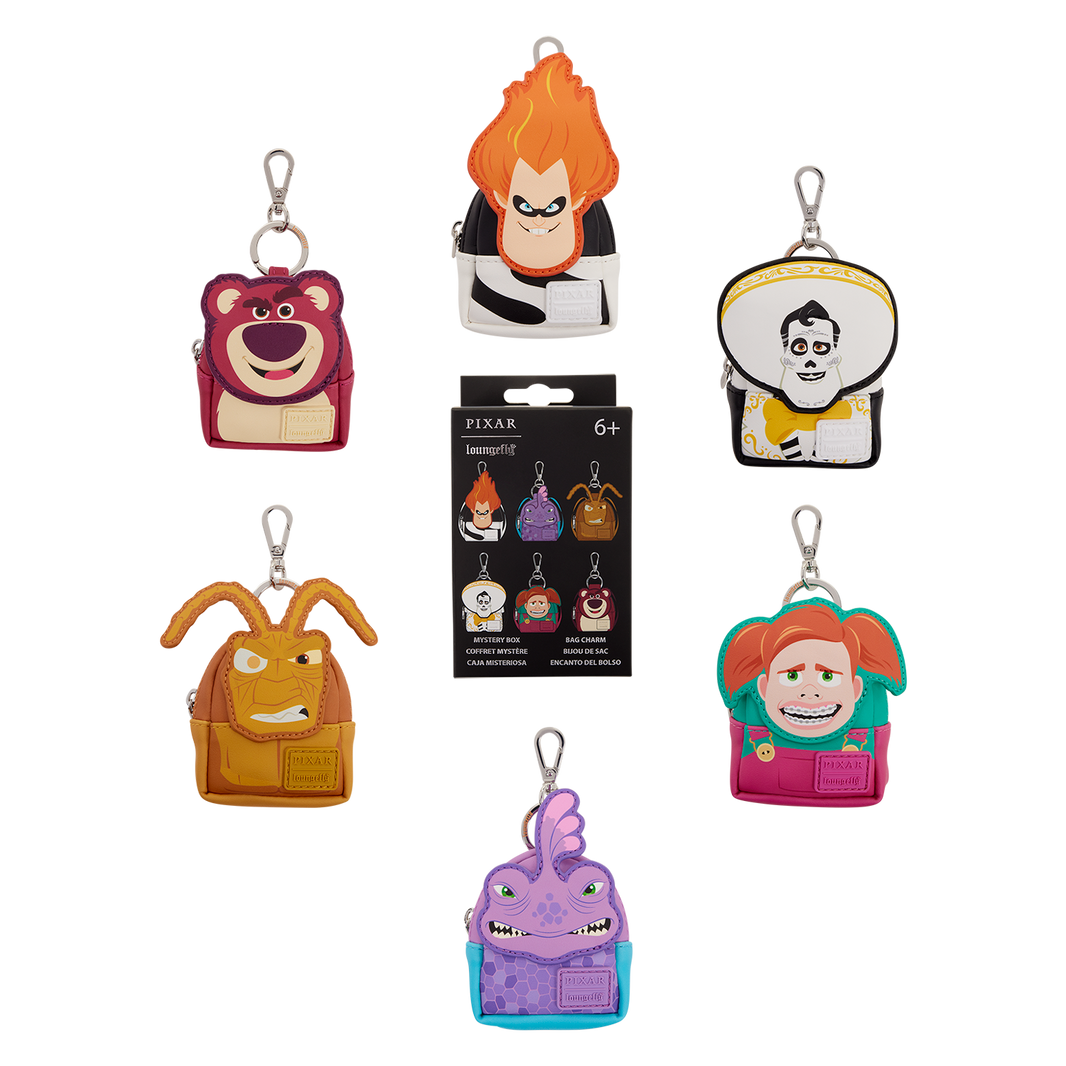Pixar Rivals Cosplay Mystery Mini Backpack Keychain Charm image 0