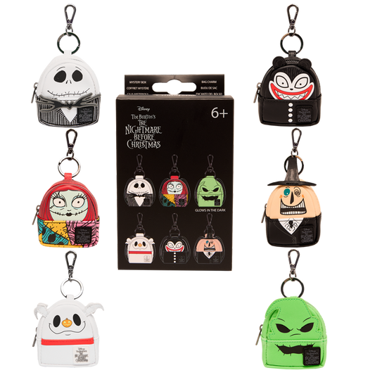 The Nightmare Before Christmas Cosplay Mystery Mini Backpack Keychain Charm image 0