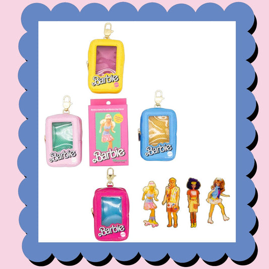 Barbie California Dreamin’ Vintage Toy Box Double Blind Mini ITA Bag Charm image 0