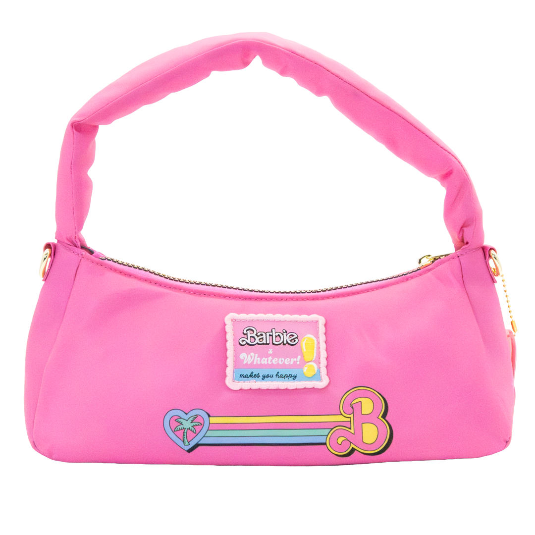 Barbie California Dreamin’ Logo Padded Baguette Bag image 3