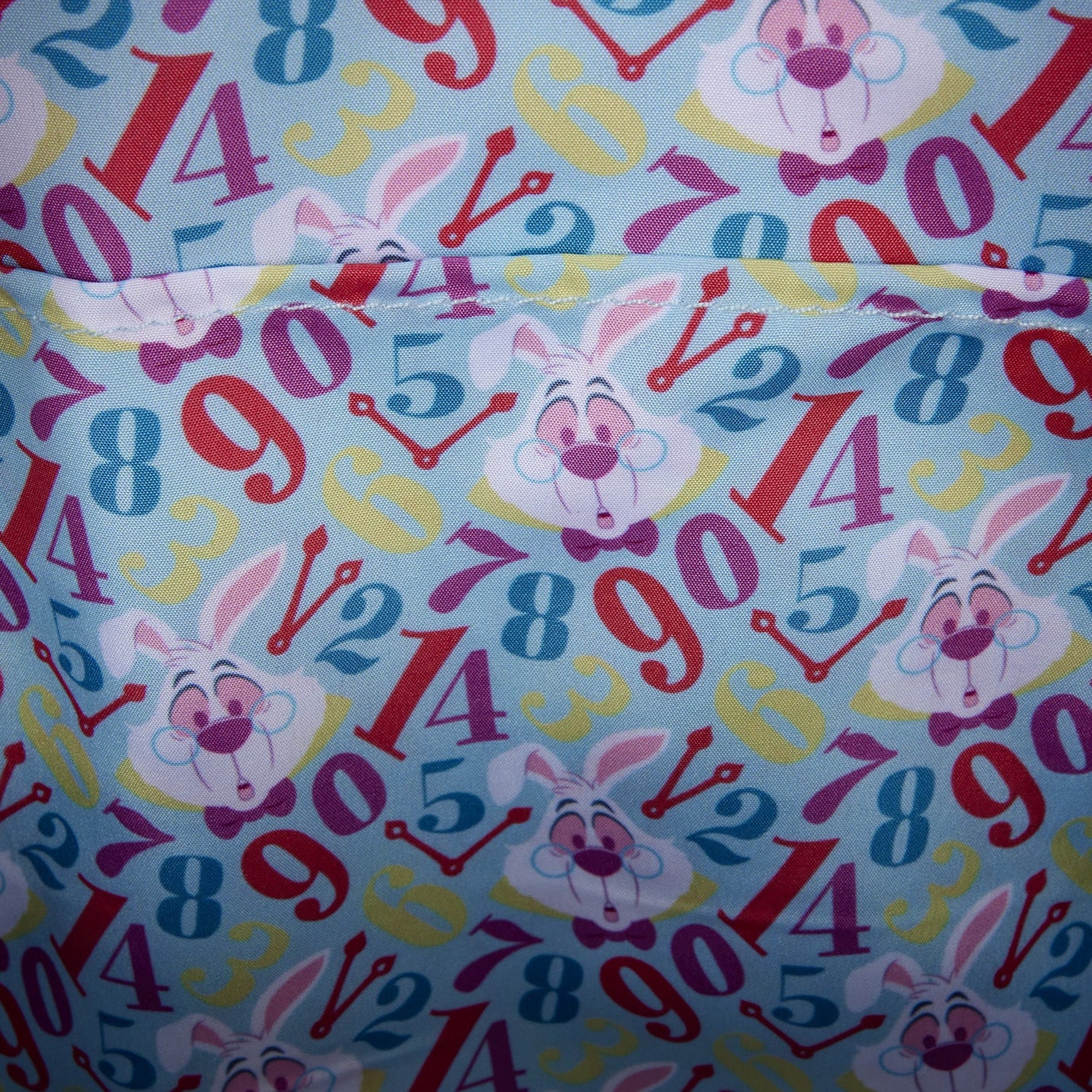 Disney Alice in Wonderland White Rabbit Cosplay Mini Backpack image 3