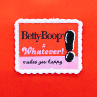Betty Boop Padded Nylon Baguette w/ Webbing Strap image 5