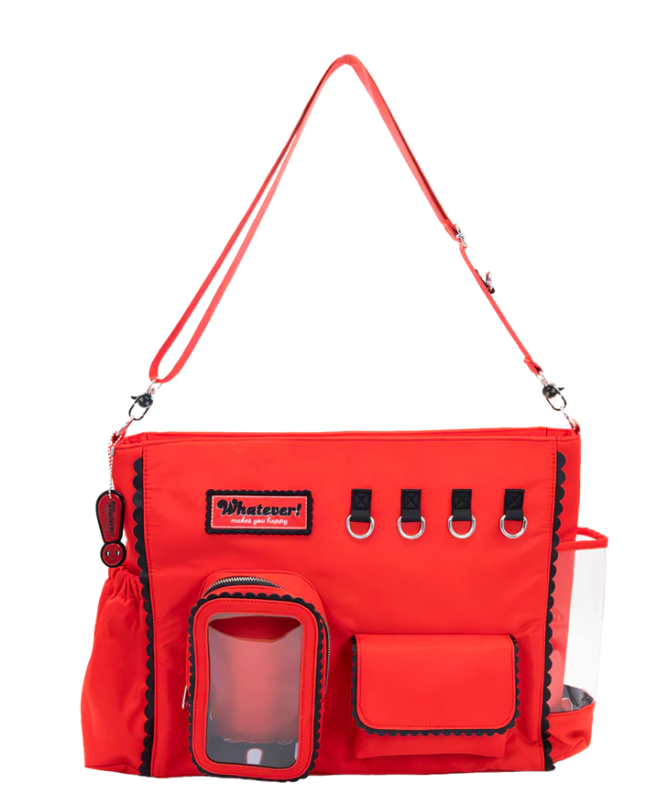Whatever! Makes You Happy Red Emotional Support Trinket Bag image 5