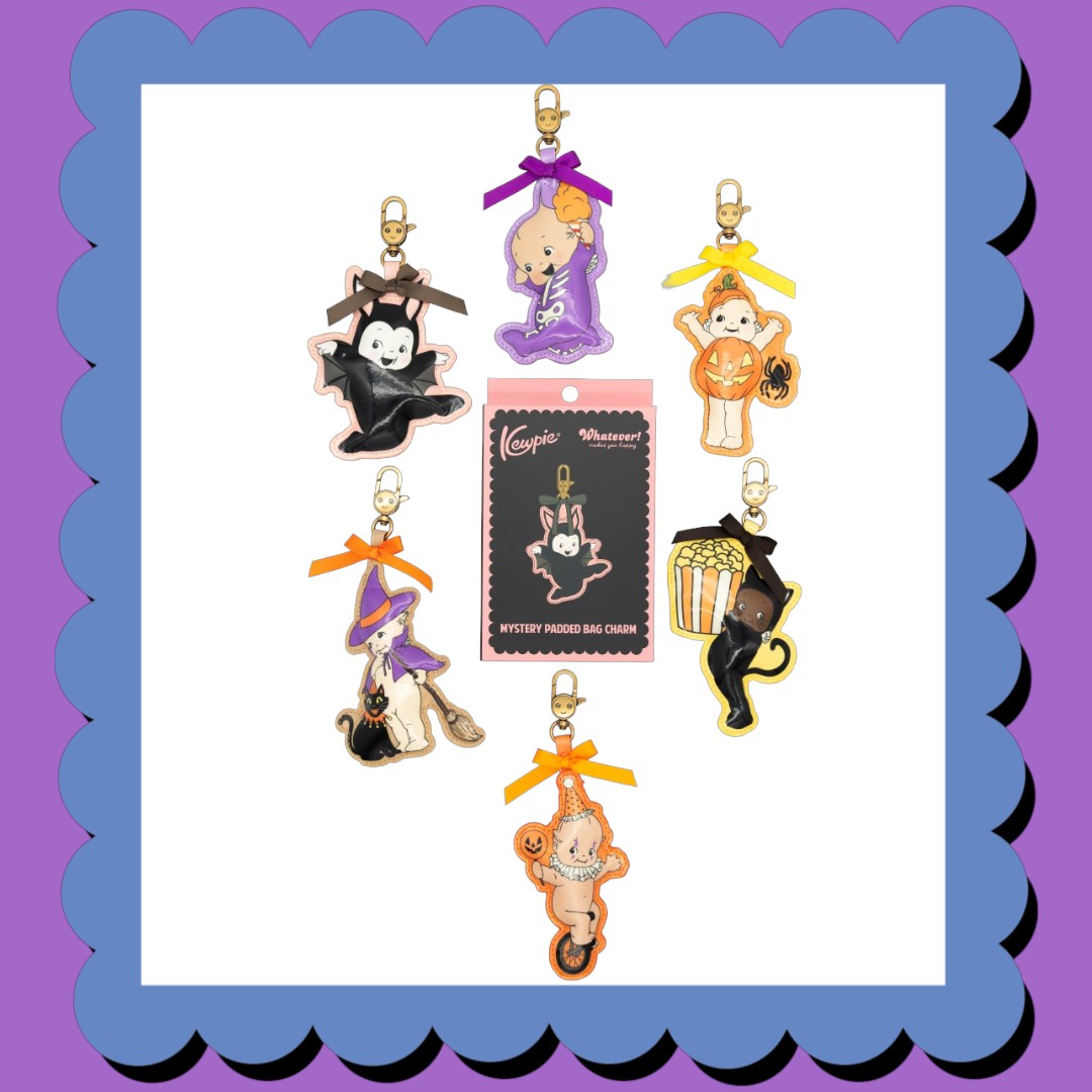Kewpie Creepy Carnival Mystery Box Padded Vinyl Creepy Babies Bag Charms