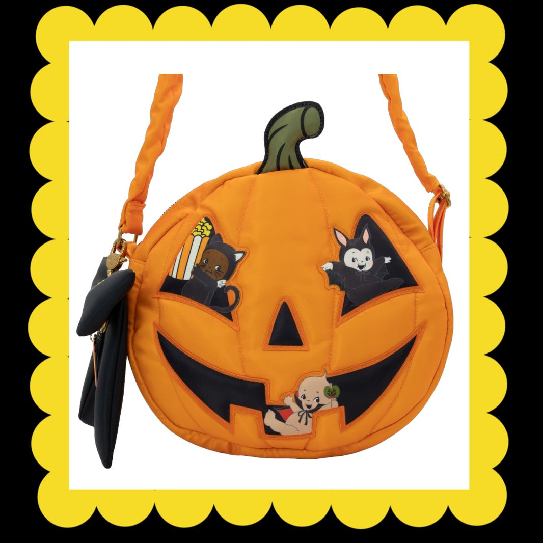 Kewpie Jack-O'-Lantern Crossbody Bag