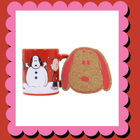 Peanuts Winter Scenes Mystery Box Mini Mug with Coaster