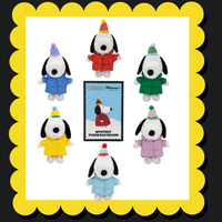 Peanuts Snoopy Puffer Jacket Mystery Box Plush Bag Charms